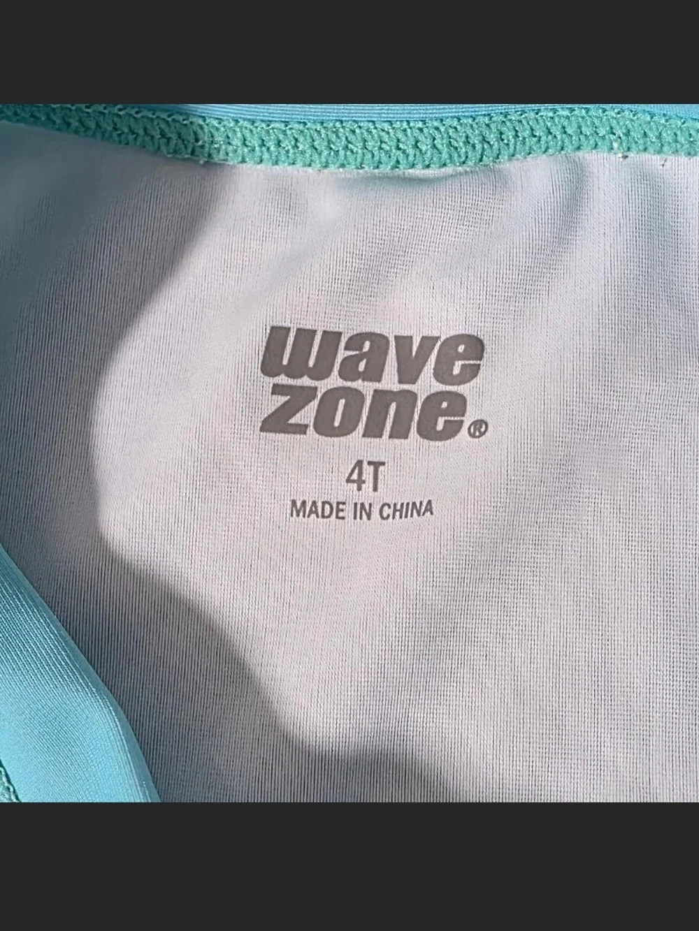 Kids Aqua Ombre Short Sleeve Rashguard